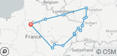  Borgoña, Alsacia y Selva Negra - Fin en París - 16 destinos 