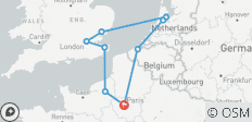  Europäisches Dreieck - 9 Destinationen 