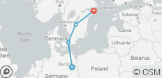  Berlin nach Stockholm Erlebnisreise (einschließlich Jonkoping) - 4 Destinationen 