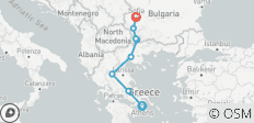  From Athens to Sofia - 8 destinations 