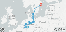  Duitse Trek eind Stockholm (20 bestemmingen) - 20 bestemmingen 