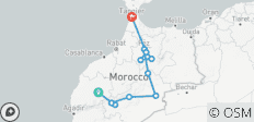  From Marrakesh to Tangier (11 destinations) - 11 destinations 