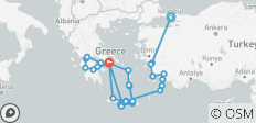  De Estambul a Atenas (29 destinations) - 29 destinos 