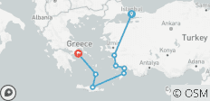 Griechisch-türkische Passion mit Kreta und Athen (8 Destinationen) - 8 Destinationen 