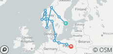  Legendäre Fjorde und Nordpolen bis Warschau - 16 Destinationen 