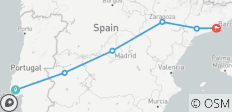  Lisbon, Madrid and Barcelona (including Caceres) - 6 destinations 