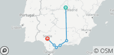  Madrid and Andalusia - 6 destinations 