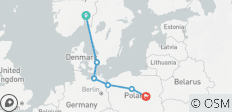  Oslo, Kopenhagen und Polen - 6 Destinationen 