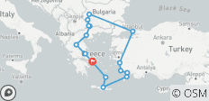  Tournant ottoman (16 destinations) - 16 destinations 