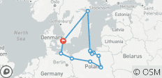  Nordic Gems and Poland End Copenhagen - 12 destinations 