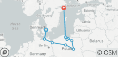  Nordic Gems and Poland End Stockholm - 11 destinations 