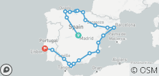  Spaans Ole met Lissabon (22 bestemmingen) - 22 bestemmingen 