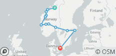  The beautiful Norway and Nordic Capitals - 12 destinations 