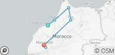  8-Day Journey from Casablanca to Marrakech. - 7 destinations 