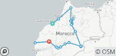  15 Daagse Rondreis Marokko vanuit Casablanca - 18 bestemmingen 