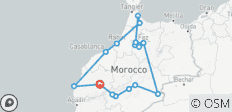  12 daagse rondreis Marokko vanuit Marrakech - 16 bestemmingen 