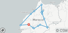  Tour Privado de Lujo de 12 Días Marrakech por Chefchaouen /Fes/Merzouga... - 16 destinos 
