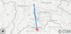  Boeiende motortour door Laos van Vientiane naar Vang Vieng, Phou Khao Khouay - 4 bestemmingen 