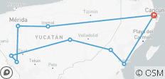  Mexico: Unveiling the Secrets of the Maya Empire - 4 days - 9 destinations 