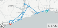  Aventura en Benín, Togo y Ghana - 16 destinos 