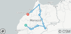  7 Day Desert Trip from Marrakech to Casablanca by Merzouga - 19 destinations 