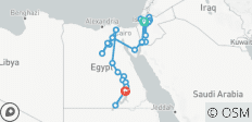  Kontraste des Ostens und Höhepunkte Ägyptens (von Jerusalem bis Philae) - 28 Destinationen 