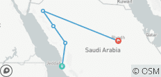  Unvergessliches Saudi-Arabien bis Riad - 5 Destinationen 