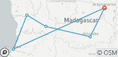  Excursión por el río Tsiribihina, Tsingy de Bemaraha y la Avenida de los Baobabs - 6 destinos 