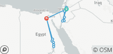  Jordanie et Égypte avec croisière sur le Nil (17 destinations) - 17 destinations 