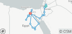  Jordanië, Geheimen van de Nijl en Hurghada (22 bestemmingen) - 22 bestemmingen 