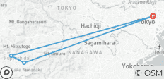  Aventure de 5 jours à Tokyo et au Mont Fuji - 4 destinations 