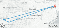  Tokio &amp; Mount Fuji 5-Tages-Abenteuer - 4 Destinationen 