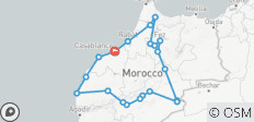  10 Daagse Historisch Marokko Rondreis &amp; Joods Erfgoed Vanuit Casablanca - 21 bestemmingen 