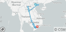  Indochina Mekong Journey - 16 destinations 