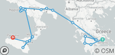  Atenas, península y Sicilia fin en Palermo - 22 destinos 