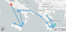  Grecia completa a Sicilia - Fin en Roma - 35 destinos 