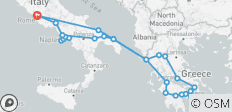  Roma, Grecia Completa, Corazón de Italia y Sorrento - 27 destinos 