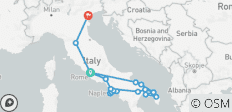  Rome, Puglia and Campania With Northern Italy End Venice (19 destinations) - 19 destinations 