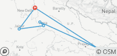  Une semaine de merveilles à la découverte de Delhi, Jaipur, Agra, Mathura et Varanasi - 6 destinations 