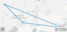  5-tägige Tansania Premium Tour im Nordkreis - 5 Destinationen 