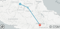  Mexico City to Oaxaca - 3 destinations 