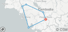  6-Daagse Ongelooflijk Cambodja off-road motortour van Phnom Penh naar Koh Kong &amp; Sihanoukville - 6 bestemmingen 