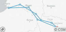  Normandie &amp; Edelsteine an der Seine 2025 - 9 Destinationen 