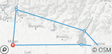  5 Day North Italy Tour Package – Milan, Verona &amp; Lakes - 7 destinations 