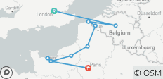  Schlachtfelder des Ersten und Zweiten Weltkriegs (, 11 Tage - 11 Destinationen 