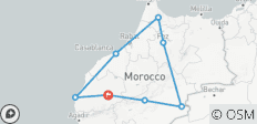  Voyage de 10 jours au Maroc au départ de Marrakech - 8 destinations 