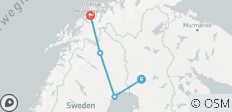  Noord-Scandinavië in de winter - 4 bestemmingen 