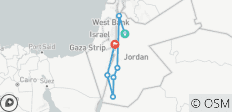  Ultimate Active Jordanien - 7 Destinationen 