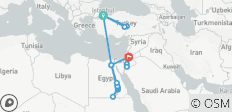  Het beste van Turkije, Egypte &amp; Jordanië (Istanbul/Cappadocië/Cairo/Nijlcruise/Petra) Kleine groep, alle vluchten inbegrepen - 17 bestemmingen 