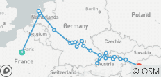  Christmas Wonderland with Paris 2026 - 18 Days (21 destinations) - 21 destinations 